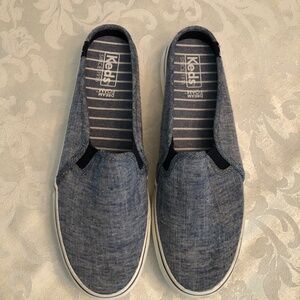 5002 Keds Slip On Tennis Shoe, Low Back Slides, Memory Foam Insoles, NEW, Sz 7,